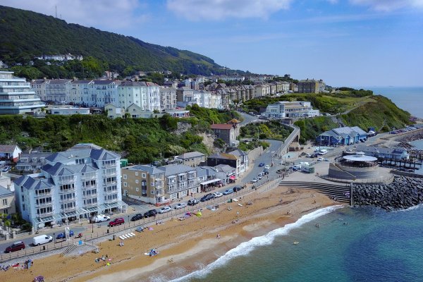 Ventnor from the air